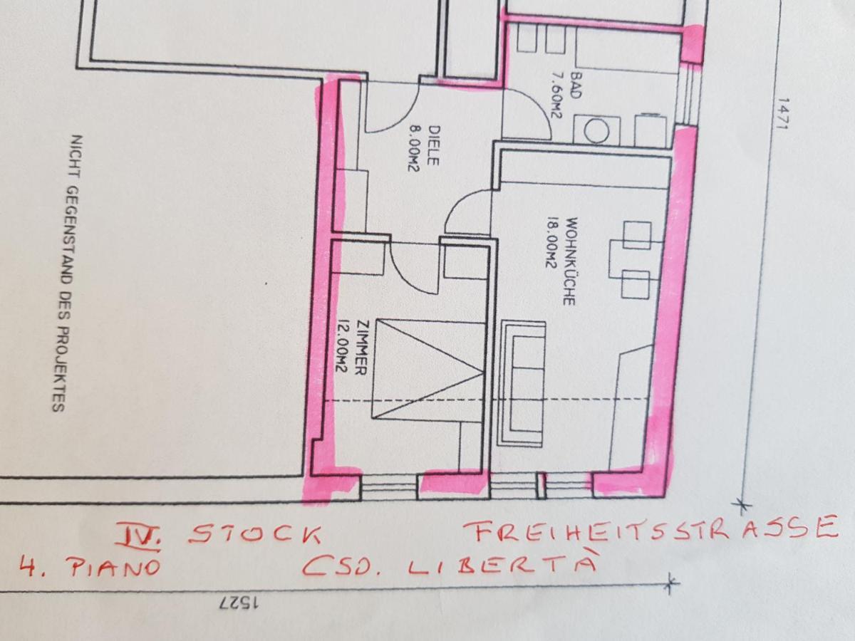 Hager Apartment 3 Merano Exterior foto
